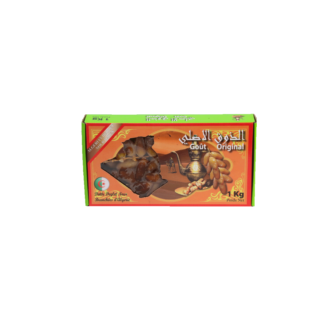 Deglet Nour Datteln am Zweig 1kg - Aus Algerien