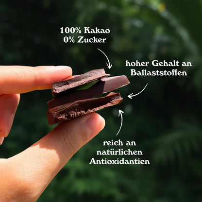 100% Kakao-Tafel (Bio) 70g - Dattellia | Beste Datteln Qualität