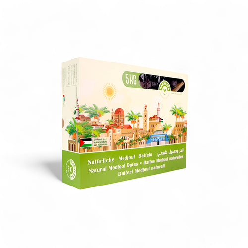 Harvessa Premium Medjool Datteln 5kg - Neue Ernte 2024 - Dattellia | Beste Datteln Qualität