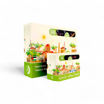 Harvessa Premium Medjool Datteln 5kg - Neue Ernte 2024 - Dattellia | Beste Datteln Qualität