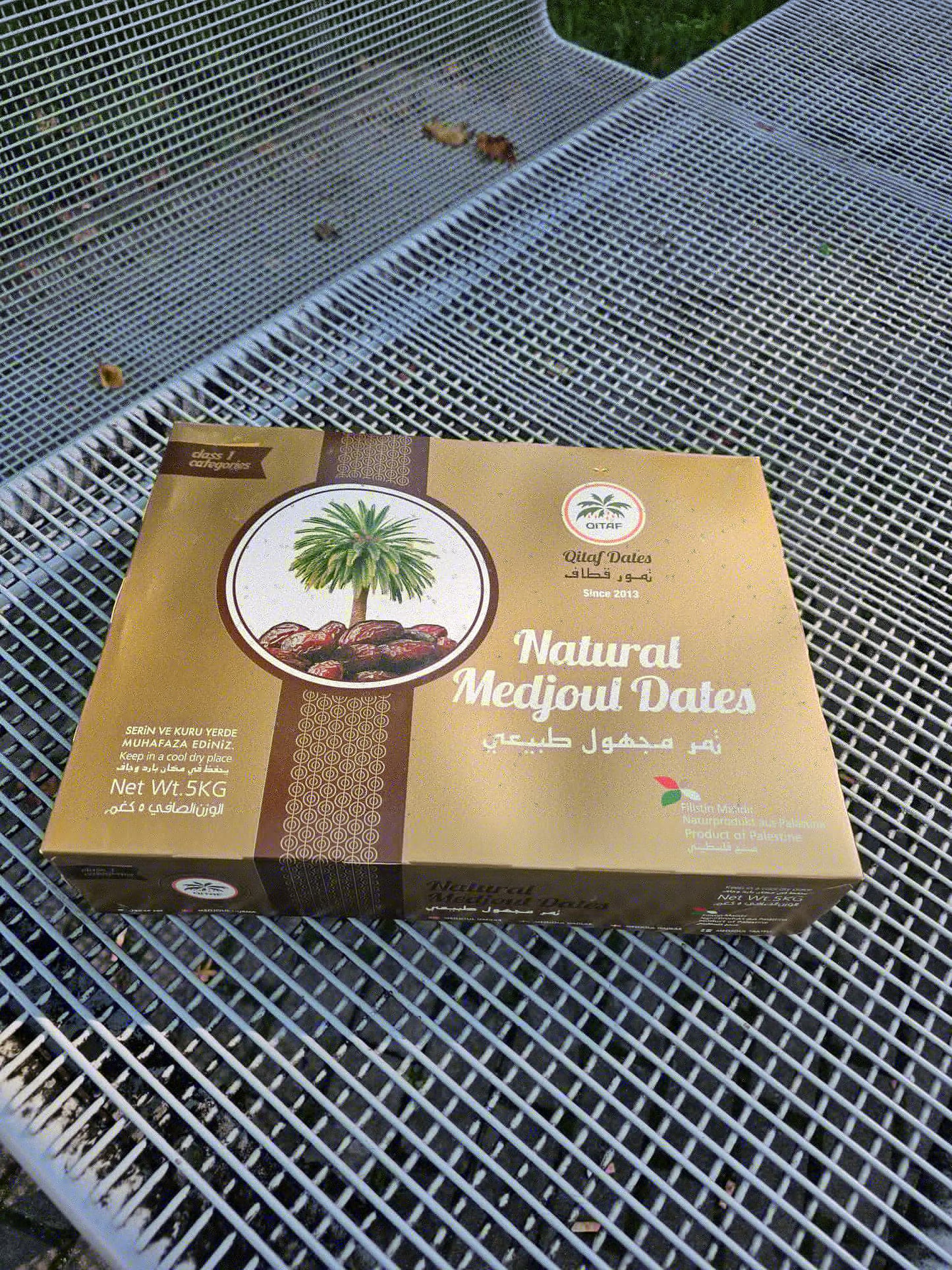 Medjool Datteln Palästina Jericho 5kg - Neue Ernte 2025 - Dattellia | Beste Datteln Qualität