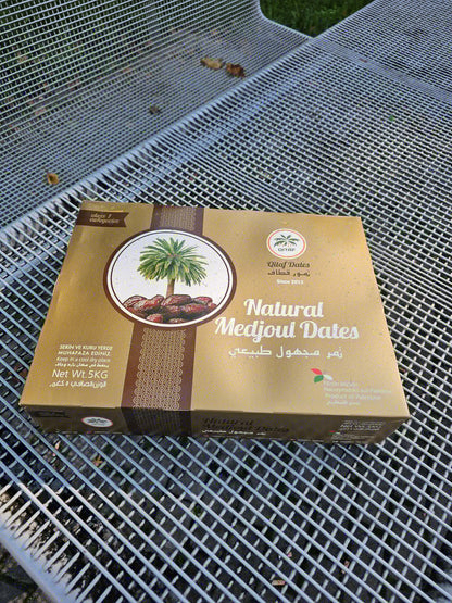 Medjool Datteln Palästina Jericho 5kg - Neue Ernte 2025 - Dattellia | Beste Datteln Qualität