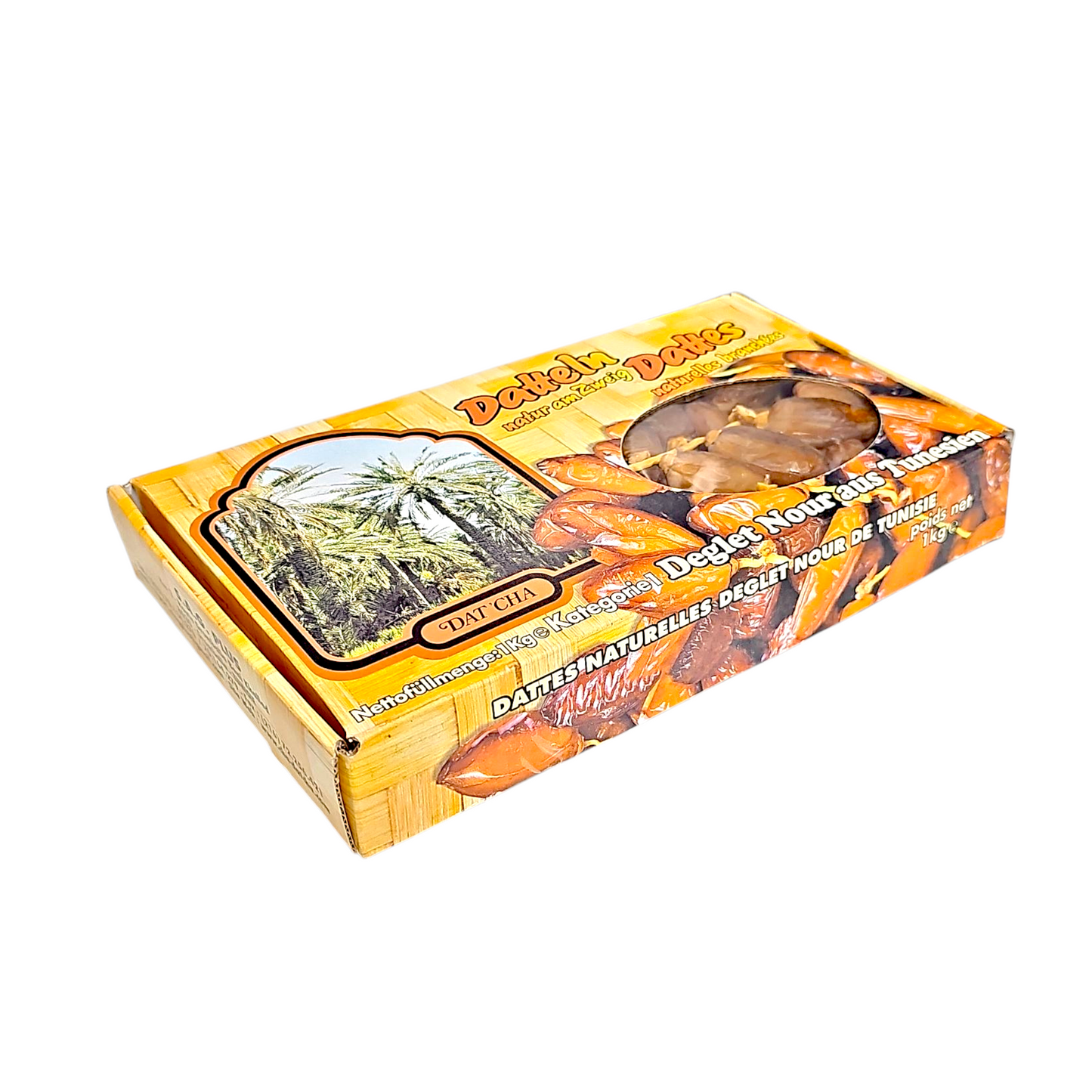 Datteln Deglet Nour am Zweig 1kg - Ernte 2025 - Dattellia | Beste Datteln Qualität